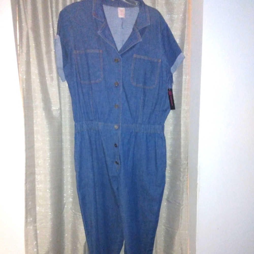 Brand new , never worn broiler suit / jean jumpsuit